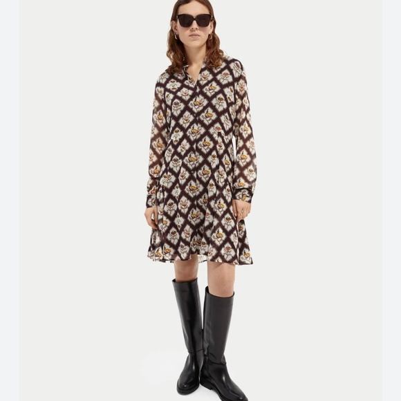 Scotch & Soda – Printed dress - Picture 3 of 11